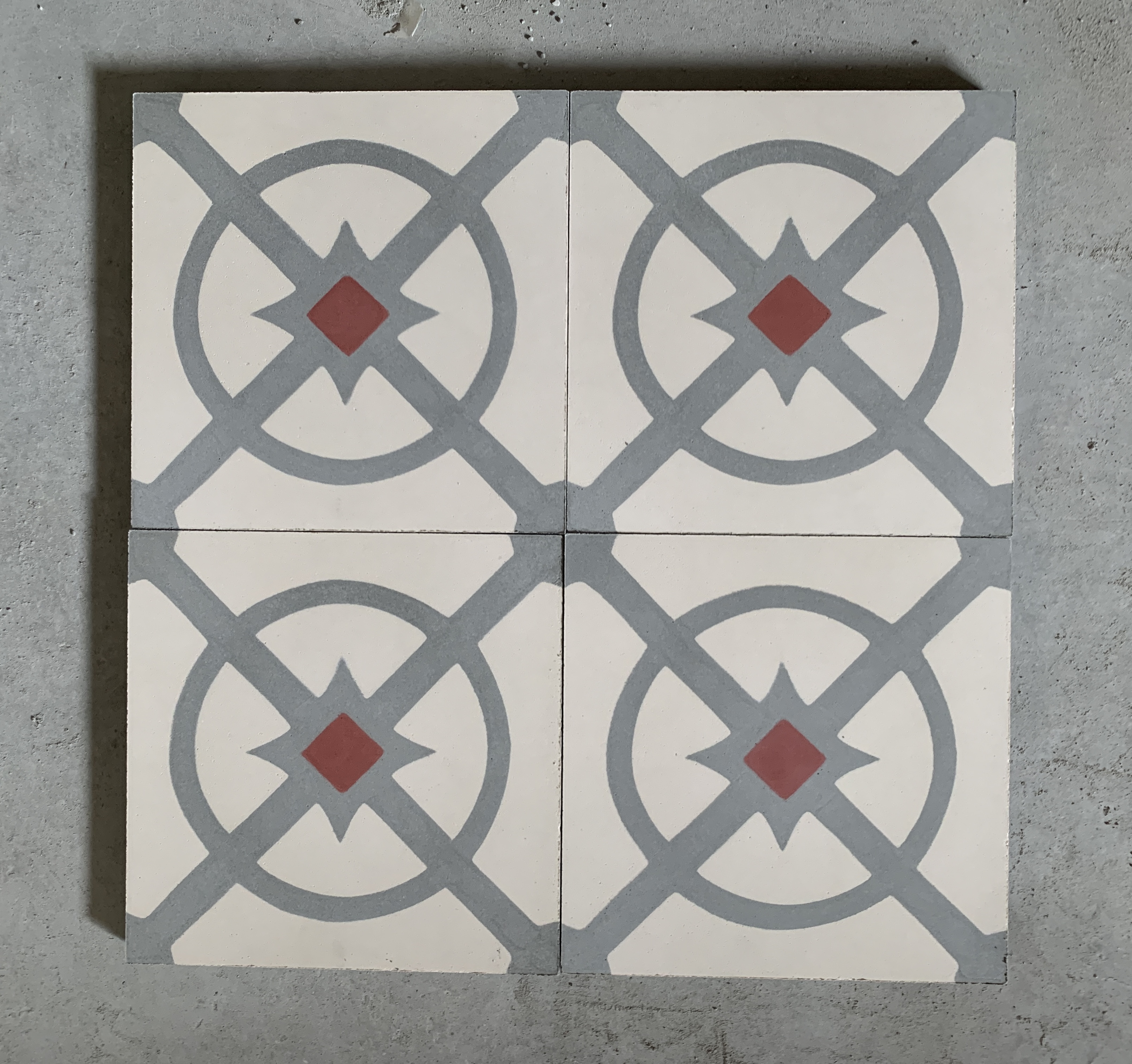 Handmade cement tiles 